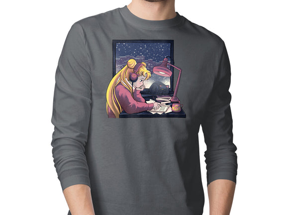 Lofi Moon Girl