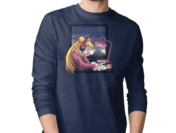 Lofi Moon Girl