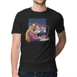 Lofi Moon Girl