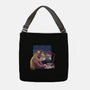 Lofi Moon Girl-None-Adjustable Tote-Bag-rmatix