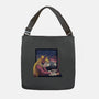 Lofi Moon Girl-None-Adjustable Tote-Bag-rmatix