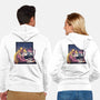 Lofi Moon Girl-Unisex-Zip-Up-Sweatshirt-rmatix