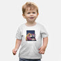 Lofi Moon Girl-Baby-Basic-Tee-rmatix