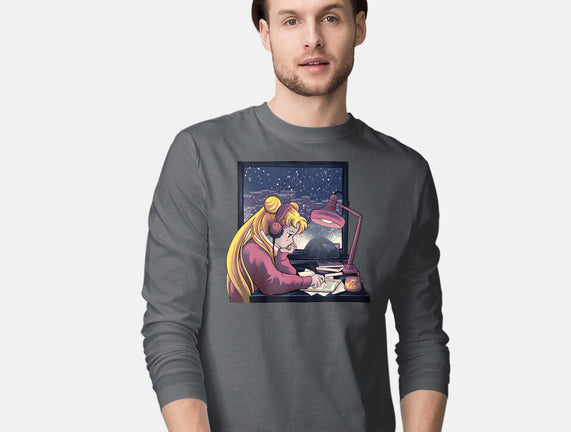 Lofi Moon Girl