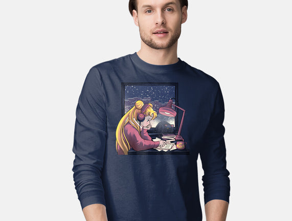 Lofi Moon Girl