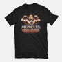 Muscles Of The Universe-Womens-Fitted-Tee-glitchygorilla