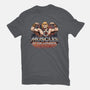 Muscles Of The Universe-Womens-Fitted-Tee-glitchygorilla