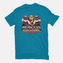 Muscles Of The Universe-Womens-Fitted-Tee-glitchygorilla