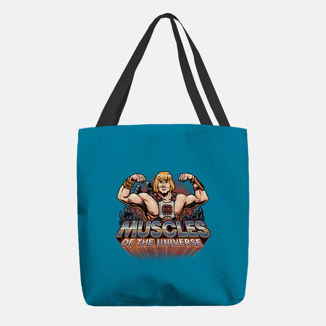Muscles Of The Universe-None-Basic Tote-Bag-glitchygorilla
