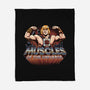 Muscles Of The Universe-None-Fleece-Blanket-glitchygorilla