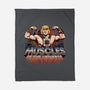 Muscles Of The Universe-None-Fleece-Blanket-glitchygorilla