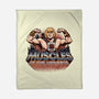 Muscles Of The Universe-None-Fleece-Blanket-glitchygorilla