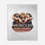 Muscles Of The Universe-None-Fleece-Blanket-glitchygorilla