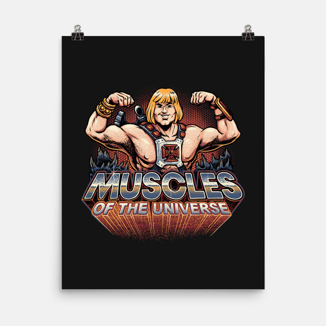 Muscles Of The Universe-None-Matte-Poster-glitchygorilla