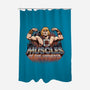 Muscles Of The Universe-None-Polyester-Shower Curtain-glitchygorilla