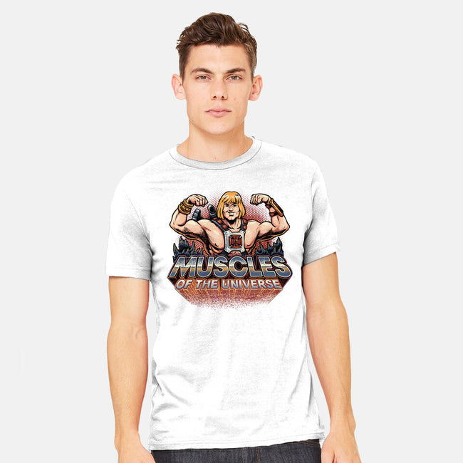 Muscles Of The Universe-Mens-Heavyweight-Tee-glitchygorilla