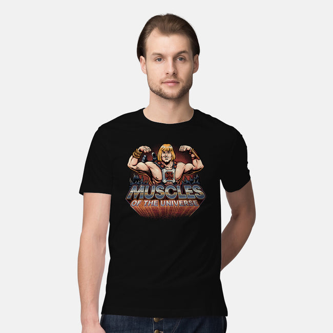Muscles Of The Universe-Mens-Premium-Tee-glitchygorilla
