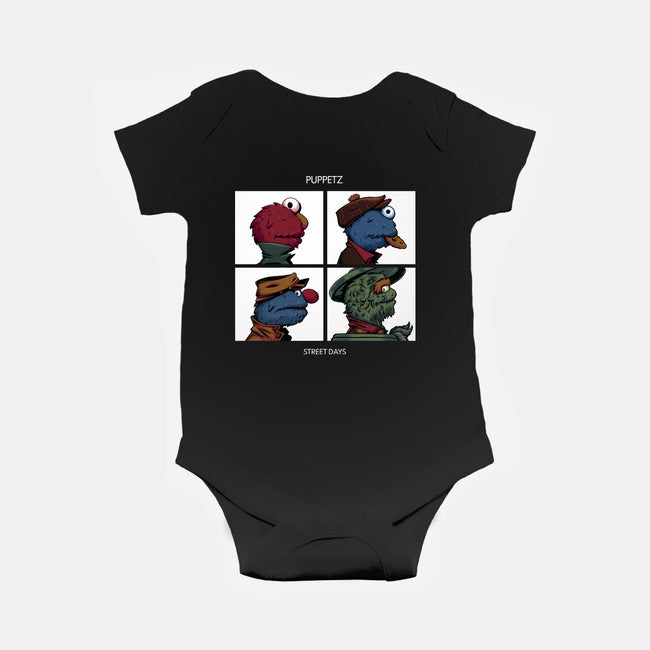 Puppetz Street Days-Baby-Basic-Onesie-zybbhorn