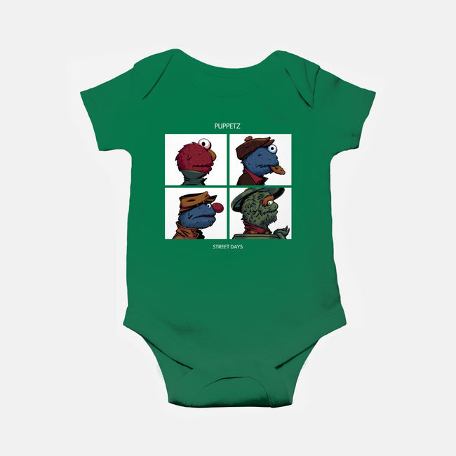 Puppetz Street Days-Baby-Basic-Onesie-zybbhorn