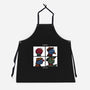 Puppetz Street Days-Unisex-Kitchen-Apron-zybbhorn