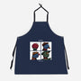 Puppetz Street Days-Unisex-Kitchen-Apron-zybbhorn