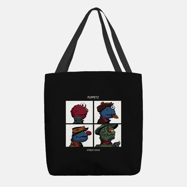 Puppetz Street Days-None-Basic Tote-Bag-zybbhorn