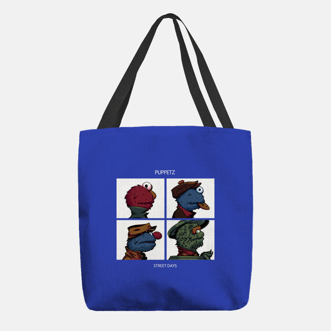 Puppetz Street Days-None-Basic Tote-Bag-zybbhorn