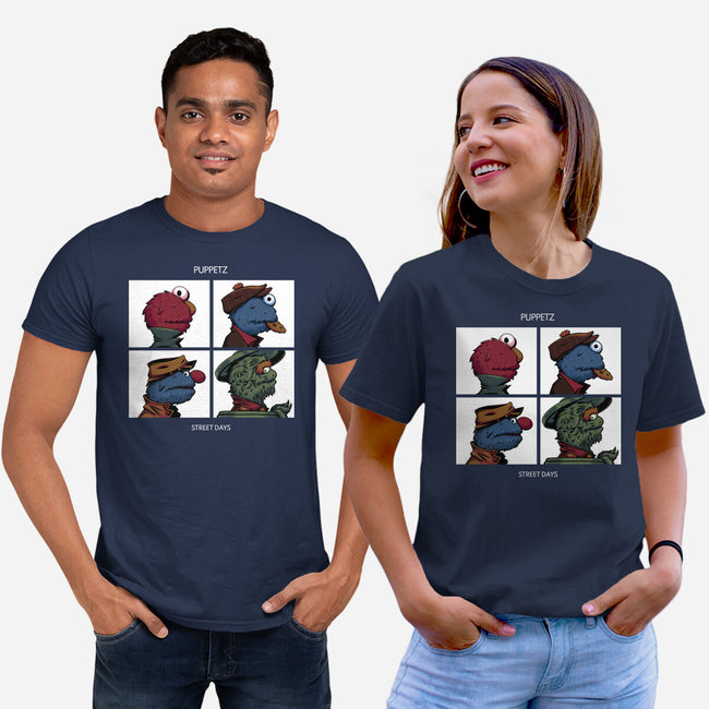 Puppetz Street Days-Unisex-Basic-Tee-zybbhorn