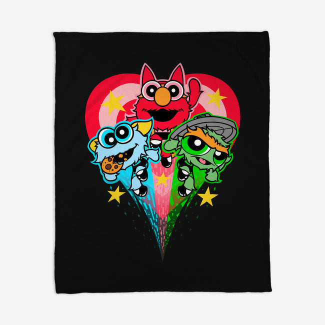 Puppet Street Boys-None-Fleece-Blanket-zybbhorn
