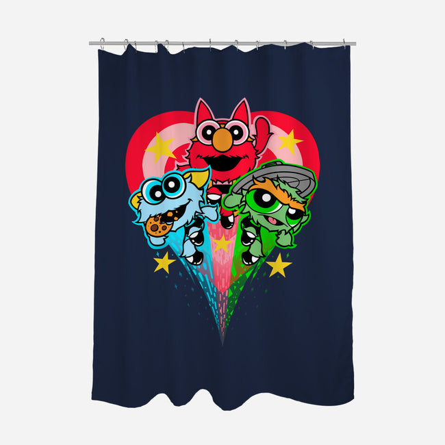 Puppet Street Boys-None-Polyester-Shower Curtain-zybbhorn