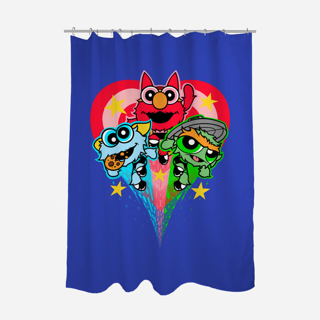 Puppet Street Boys-None-Polyester-Shower Curtain-zybbhorn