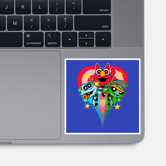 Puppet Street Boys-None-Glossy-Sticker-zybbhorn