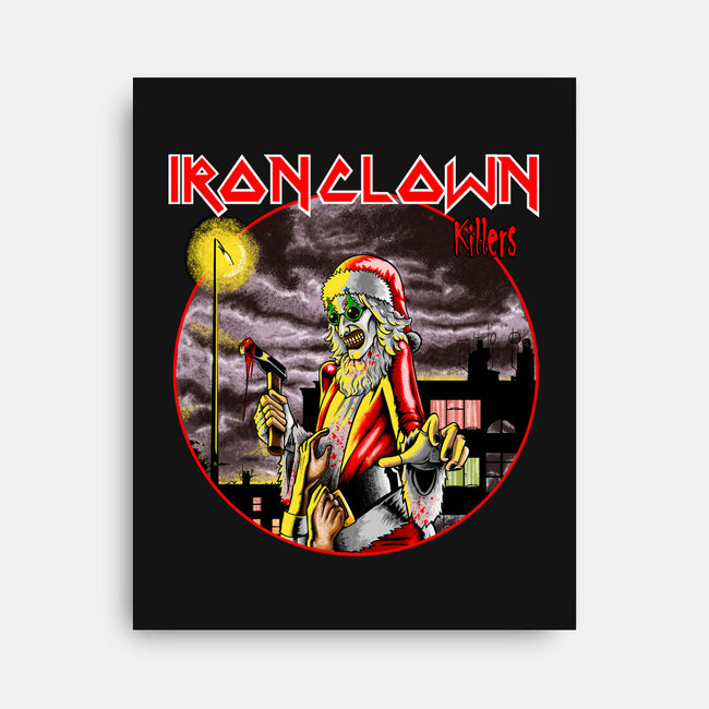 Iron Clown-None-Stretched-Canvas-joerawks