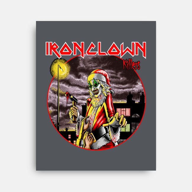 Iron Clown-None-Stretched-Canvas-joerawks