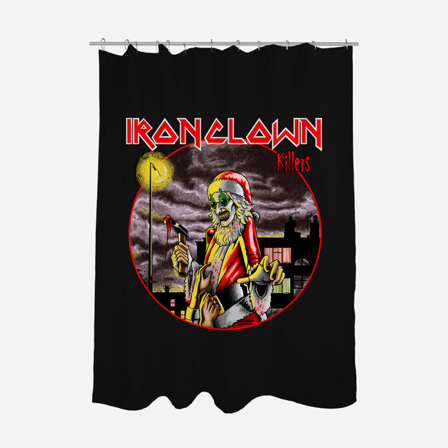 Iron Clown-None-Polyester-Shower Curtain-joerawks