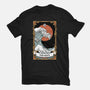 The Kanagawa Wave Tarot Card Captor-Mens-Heavyweight-Tee-tobefonseca