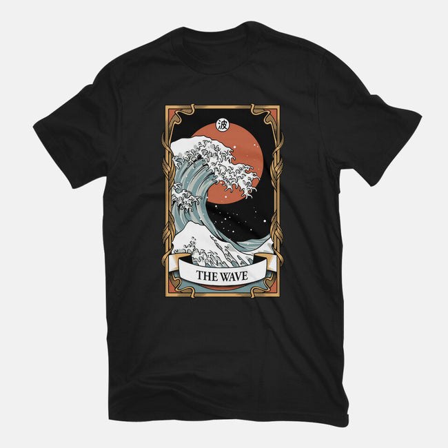 The Kanagawa Wave Tarot Card Captor-Mens-Basic-Tee-tobefonseca