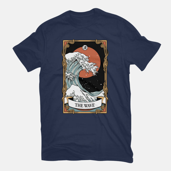 The Kanagawa Wave Tarot Card Captor-Womens-Basic-Tee-tobefonseca