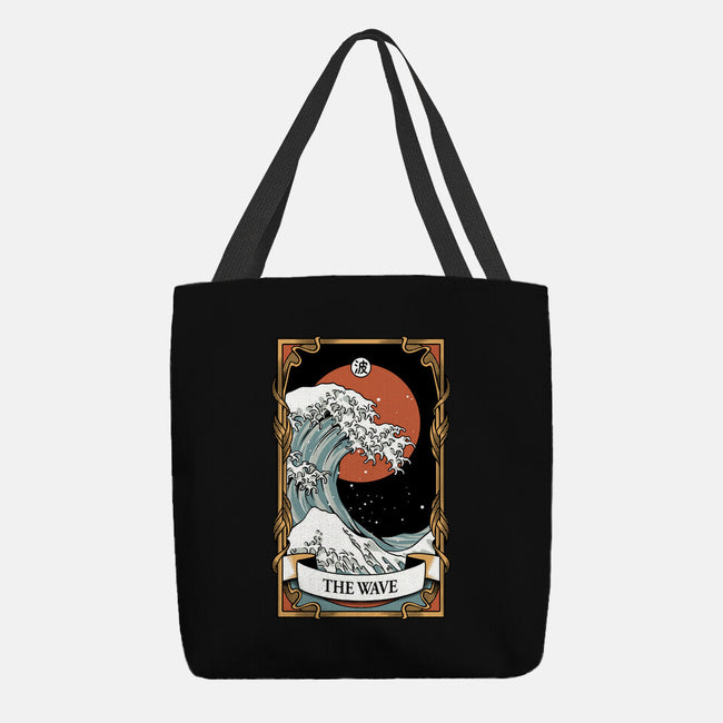 The Kanagawa Wave Tarot Card Captor-None-Basic Tote-Bag-tobefonseca