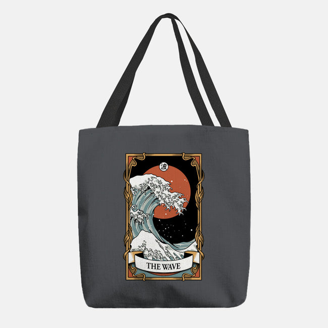 The Kanagawa Wave Tarot Card Captor-None-Basic Tote-Bag-tobefonseca