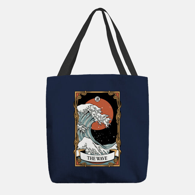 The Kanagawa Wave Tarot Card Captor-None-Basic Tote-Bag-tobefonseca