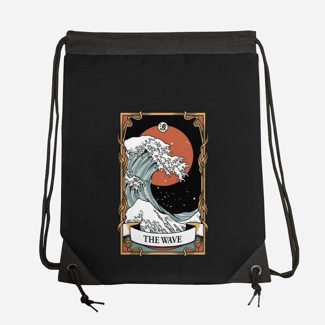 The Kanagawa Wave Tarot Card Captor-None-Drawstring-Bag-tobefonseca