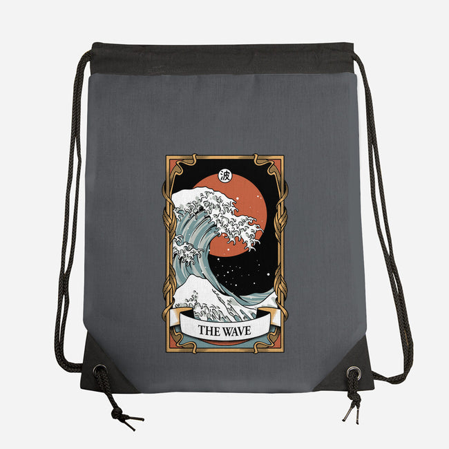 The Kanagawa Wave Tarot Card Captor-None-Drawstring-Bag-tobefonseca