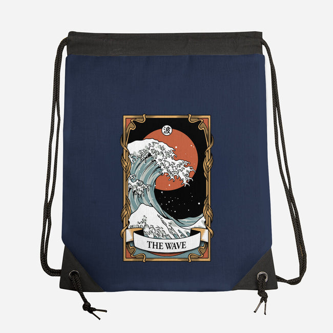 The Kanagawa Wave Tarot Card Captor-None-Drawstring-Bag-tobefonseca