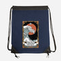 The Kanagawa Wave Tarot Card Captor-None-Drawstring-Bag-tobefonseca