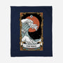 The Kanagawa Wave Tarot Card Captor-None-Fleece-Blanket-tobefonseca
