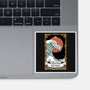 The Kanagawa Wave Tarot Card Captor-None-Glossy-Sticker-tobefonseca