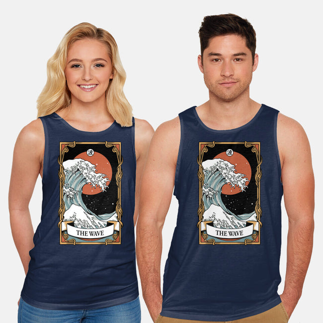 The Kanagawa Wave Tarot Card Captor-Unisex-Basic-Tank-tobefonseca