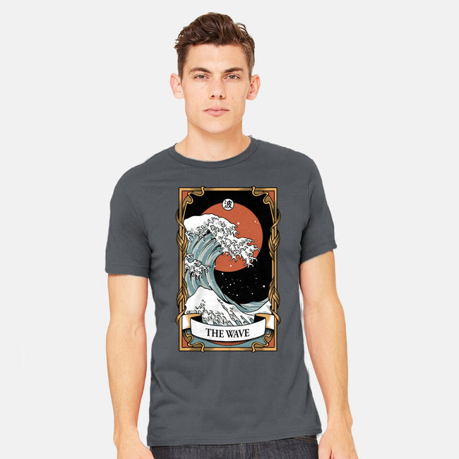 The Kanagawa Wave Tarot Card Captor-Mens-Heavyweight-Tee-tobefonseca
