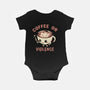 Coffee Or Violence-Baby-Basic-Onesie-tobefonseca
